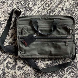 Gently used TUMI laptop bag